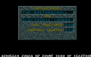 Decade Demo atari screenshot