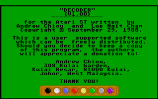 Decoder — screenshot 1