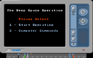 Deep Space Operation (The) atari screenshot