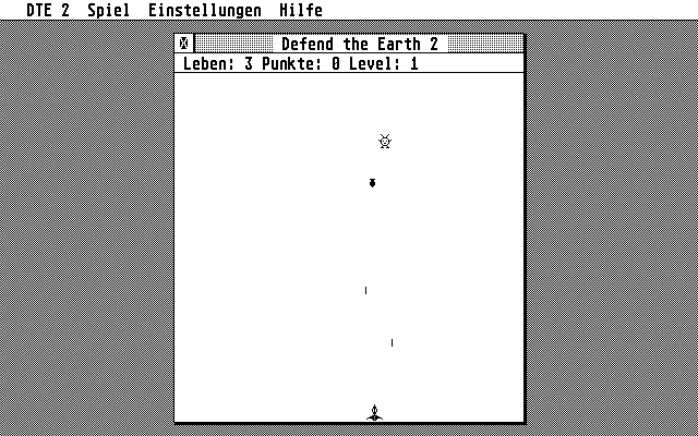 Defend the Earth 2 atari screenshot