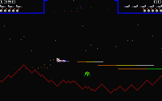 Defender II atari screenshot