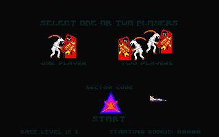Defender II atari screenshot