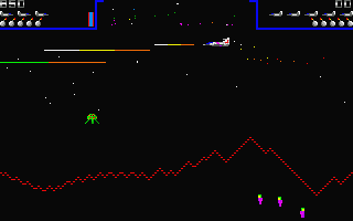 Defender II atari screenshot