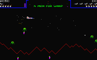 Defender II atari screenshot