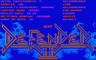 Defender II atari screenshot