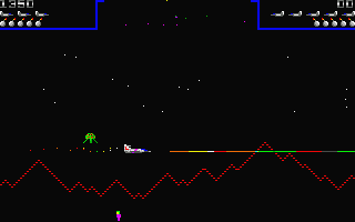 Defender II atari screenshot