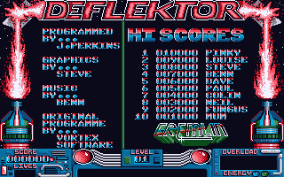 Deflektor atari screenshot