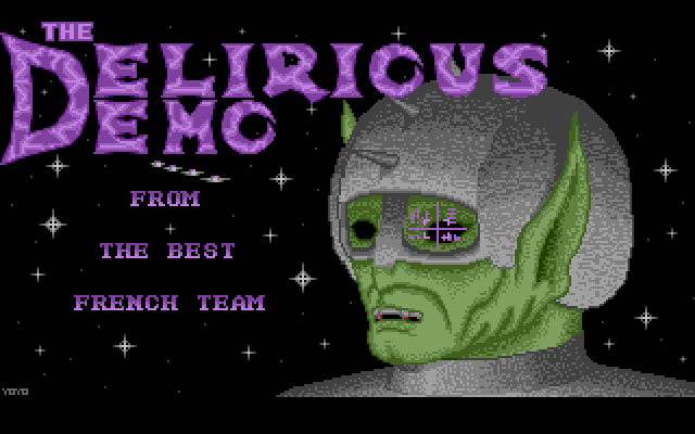 Delirious Demo atari screenshot