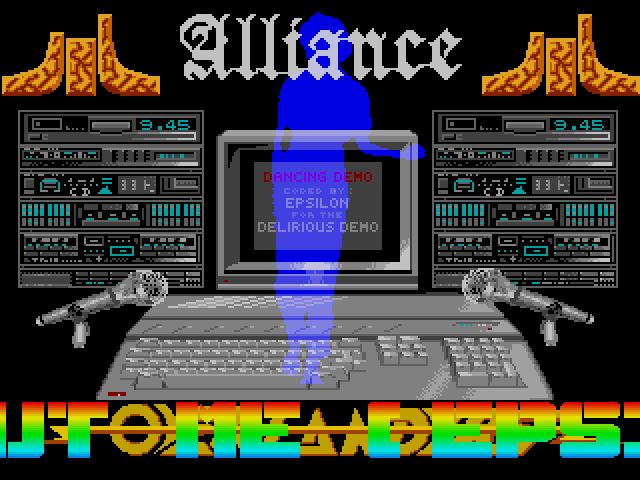 Delirious Demo atari screenshot