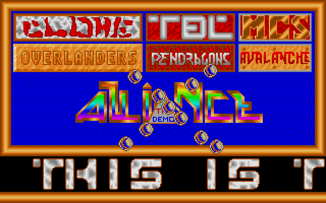 Delirious Demo atari screenshot