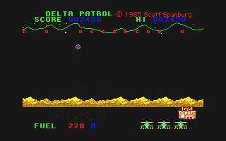 Delta Patrol atari screenshot