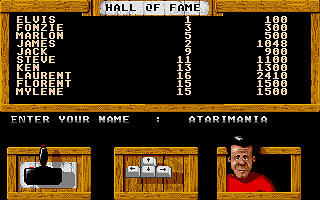 Demenage Man atari screenshot