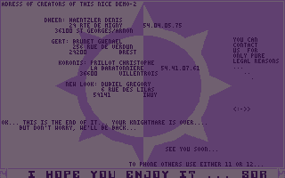 Demo-2 atari screenshot