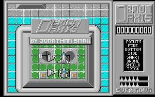 Demon Axis atari screenshot