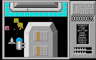 Demon Axis atari screenshot