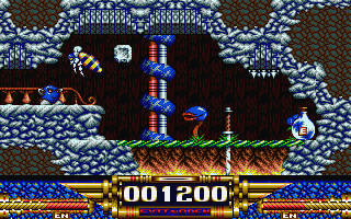 Demon Blue atari screenshot