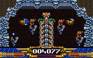 Demon Blue atari screenshot