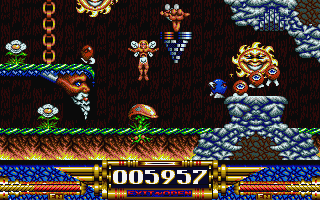 Demon Blue atari screenshot