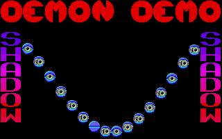 Demon demo atari screenshot