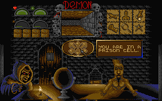 Demon atari screenshot