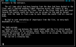 Demon's Tomb - The Awakening atari screenshot