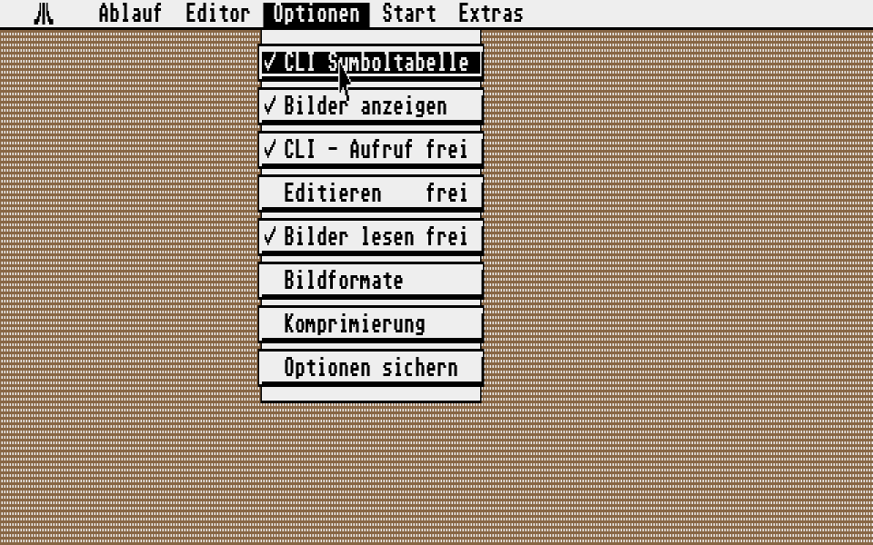 Denise Graphics Interpreter atari screenshot