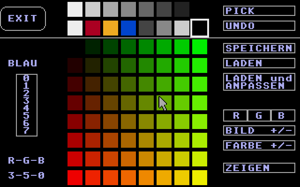 Denise Graphics Interpreter atari screenshot