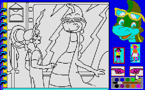 Denver Présente Je Découvre les Couleurs atari screenshot
