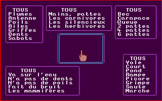 Denver Présente Je Découvre les Animaux atari screenshot