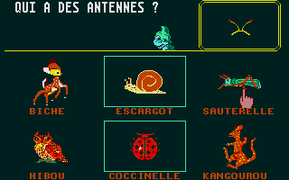 Denver Présente Je Découvre les Animaux atari screenshot