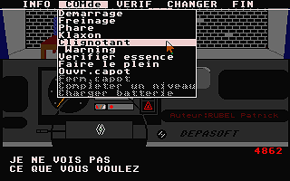 Je Répare ma Voiture atari screenshot