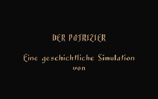 Patrizier (Der) atari screenshot