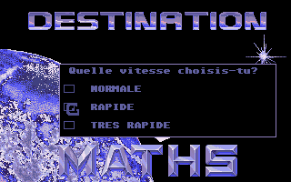 Destination Maths CM1/CM2 atari screenshot
