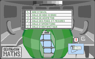 Destination Maths CE1/CE2 atari screenshot