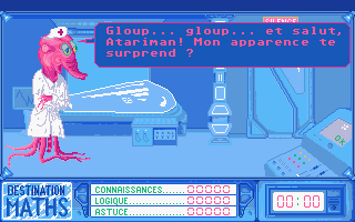 Destination Maths CE1/CE2 atari screenshot