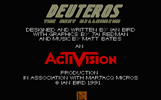 Deuteros - The Next Millennium atari screenshot