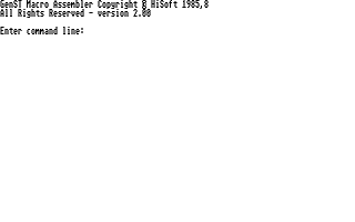 Devpac atari screenshot
