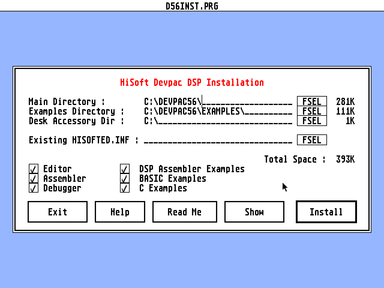 Devpac DSP — screenshot 1