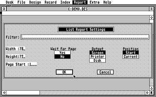 DGBase atari screenshot
