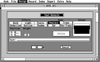 DGBase atari screenshot