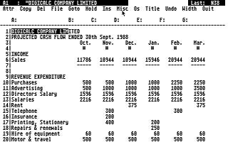 DGCalc atari screenshot