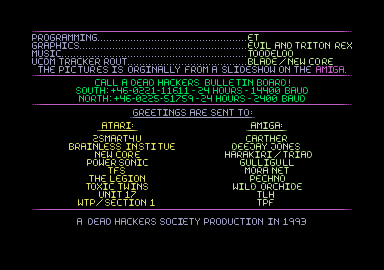 DHS Porno atari screenshot