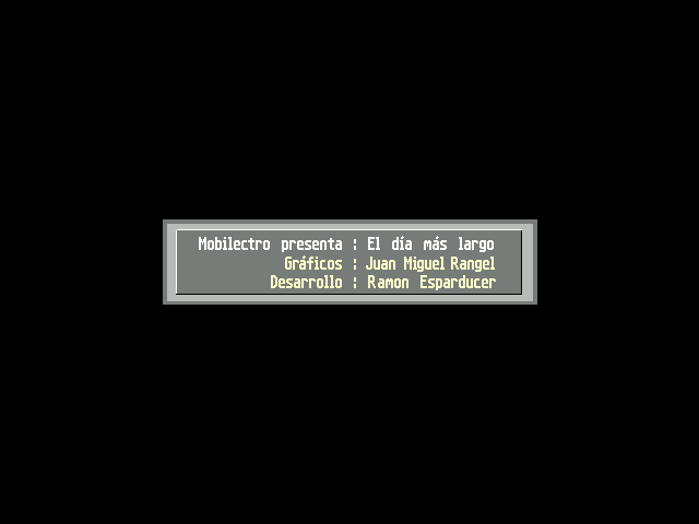 Dia mas Largo (El) [Falcon030] atari screenshot