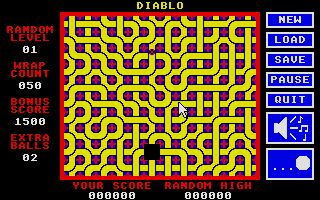 Diablo atari screenshot