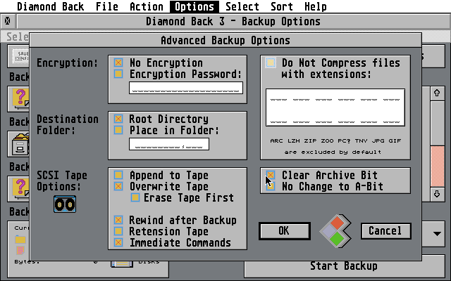 Diamond Back III atari screenshot