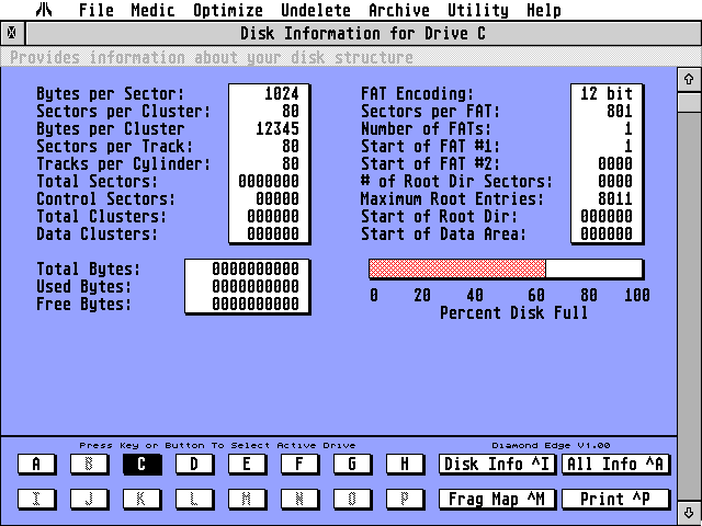 Diamond Edge atari screenshot