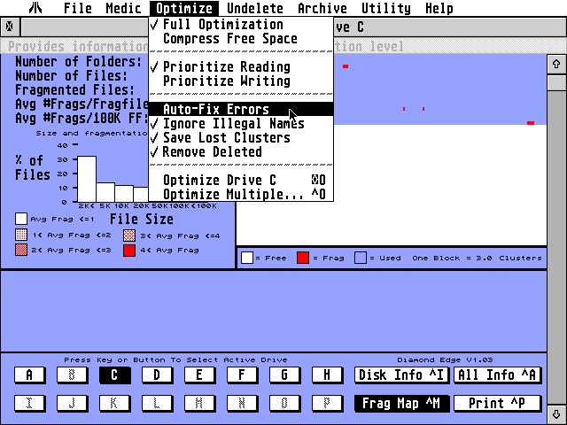 Diamond Edge atari screenshot