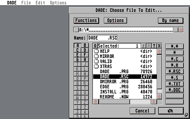 Diamond Edge atari screenshot