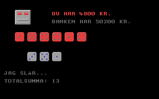 Dice atari screenshot