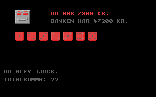 Dice atari screenshot